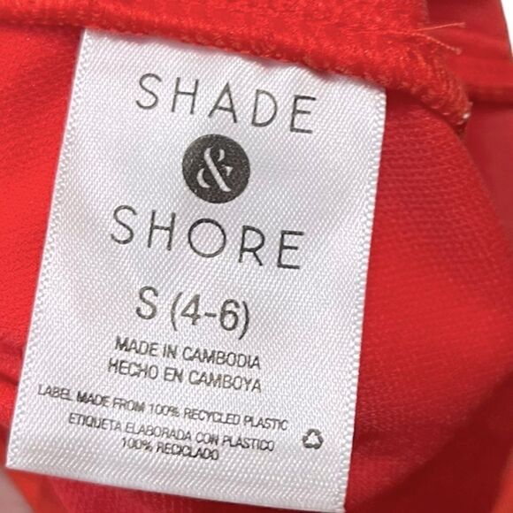 NWT Shade & Shore Women’s One Piece Swimsuit, Size S, NWT - Picture 6 of 7